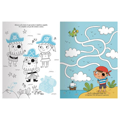 Dami Editore - Attività, Tatuaggi e Sticker - Pirati - Books Age +3 - DME58188A - Italian Edition