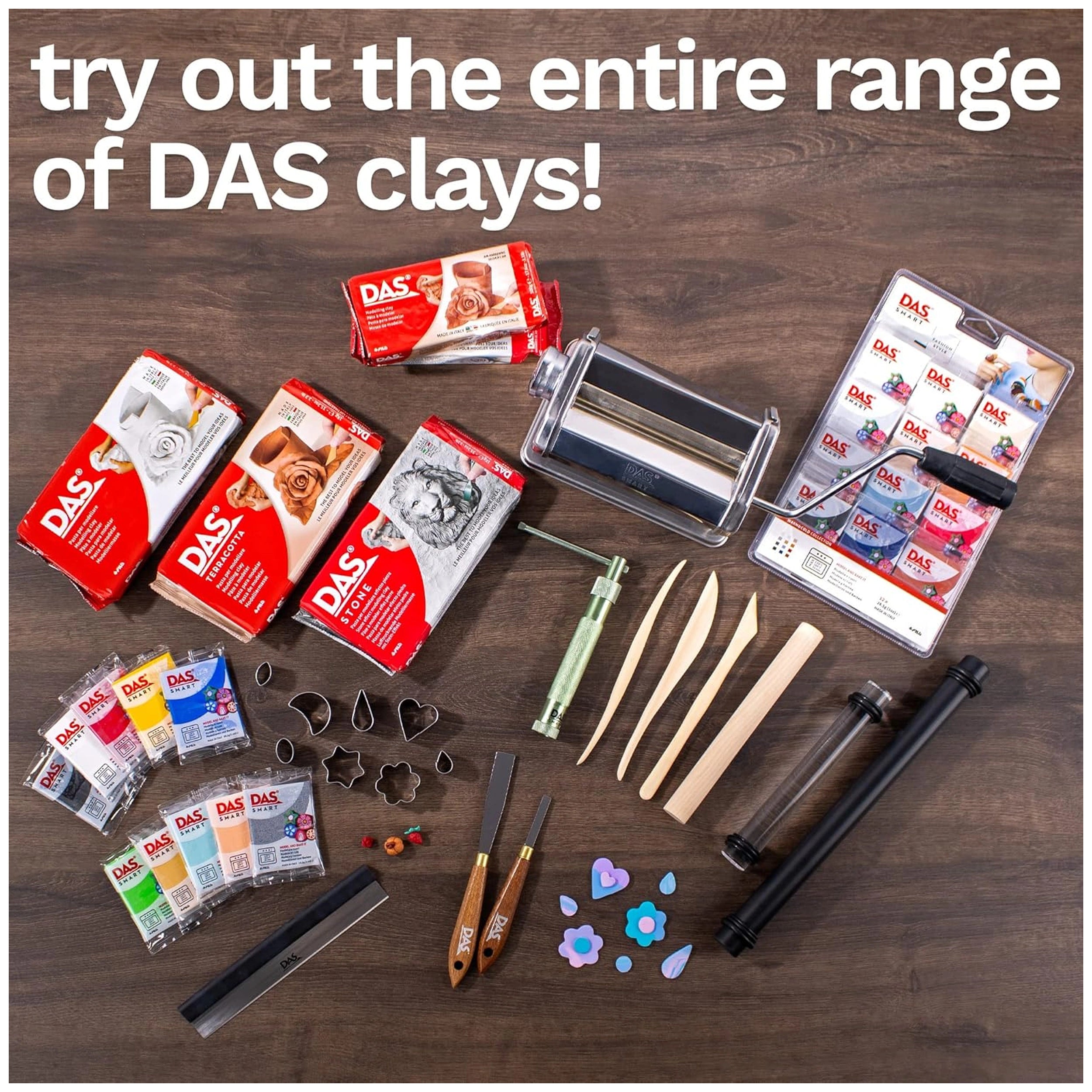 Das Modeling Clay - Wit 1 Kg. - Kunst & Ambachten