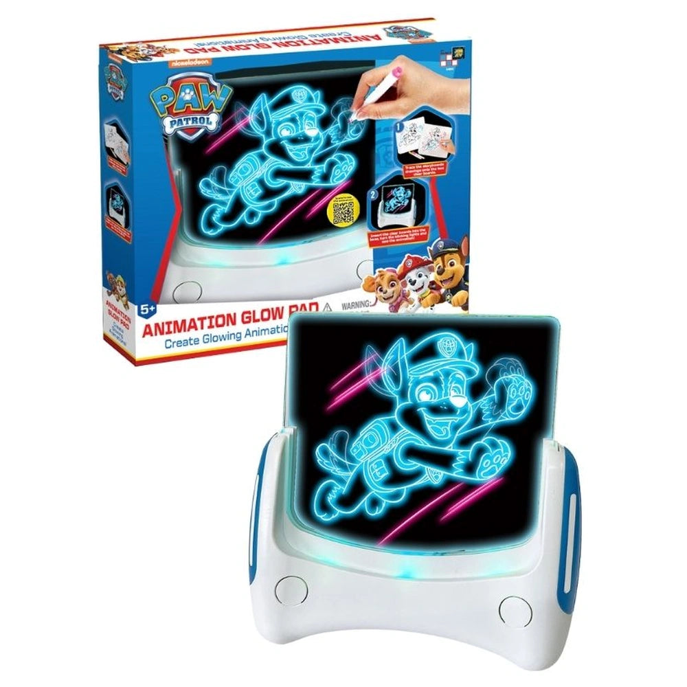 Diamond Toys - Knutselspullen - PAW Patrol Glow Pad - LED Teken Tablet - 5 Jaar - Educatief Speelgoed