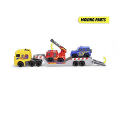 Dickie - 3 In 1 Micro Rescue Truck Play Vehicles
