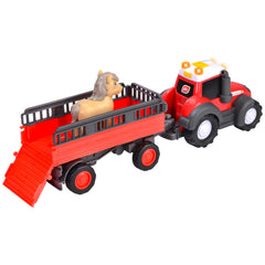 Dickie - ABC-Massey-Ferguson-Speelvoertuig