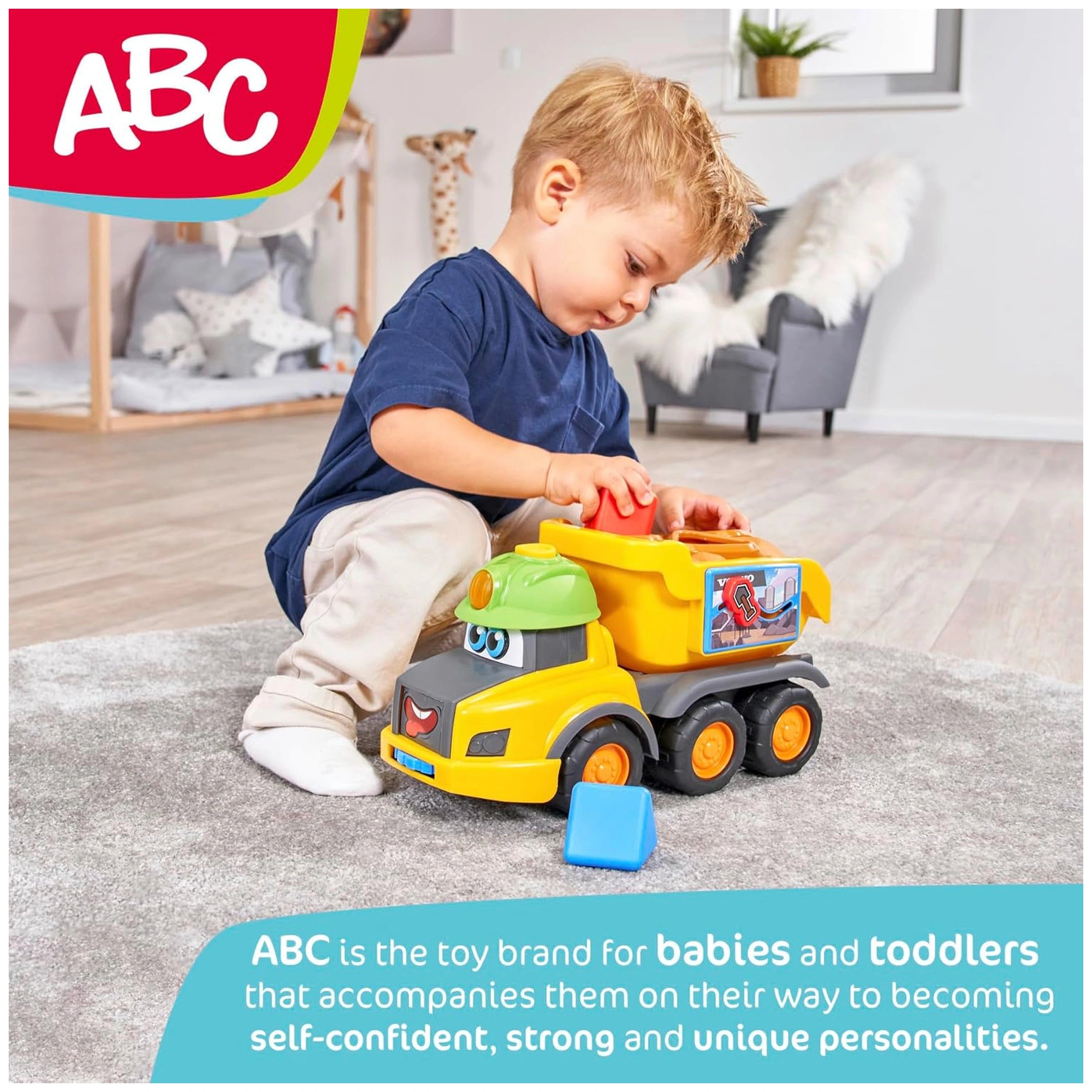 Dickie - ABC-Massey-Ferguson-Speelvoertuig