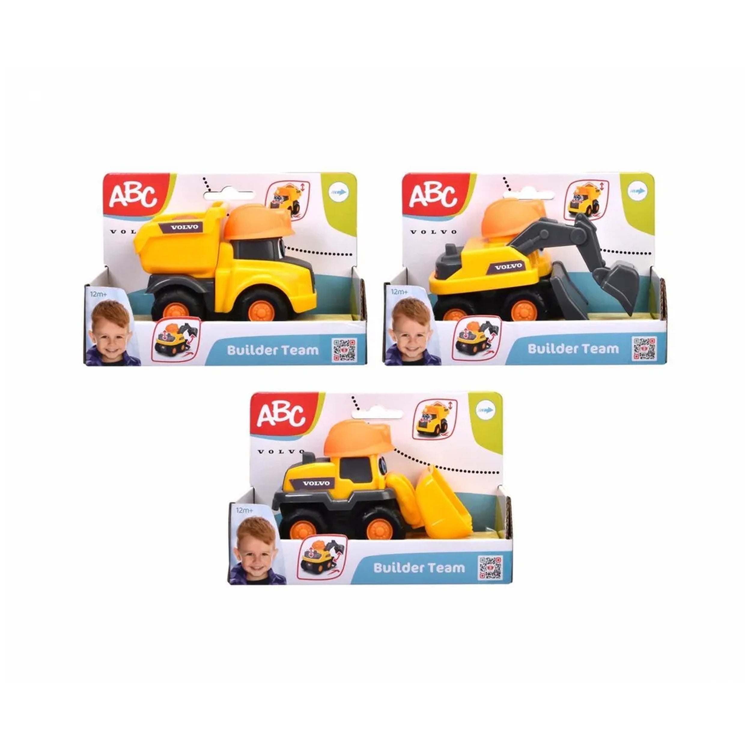 Dickie - Abc Volvo Builder Team Play Vehicles