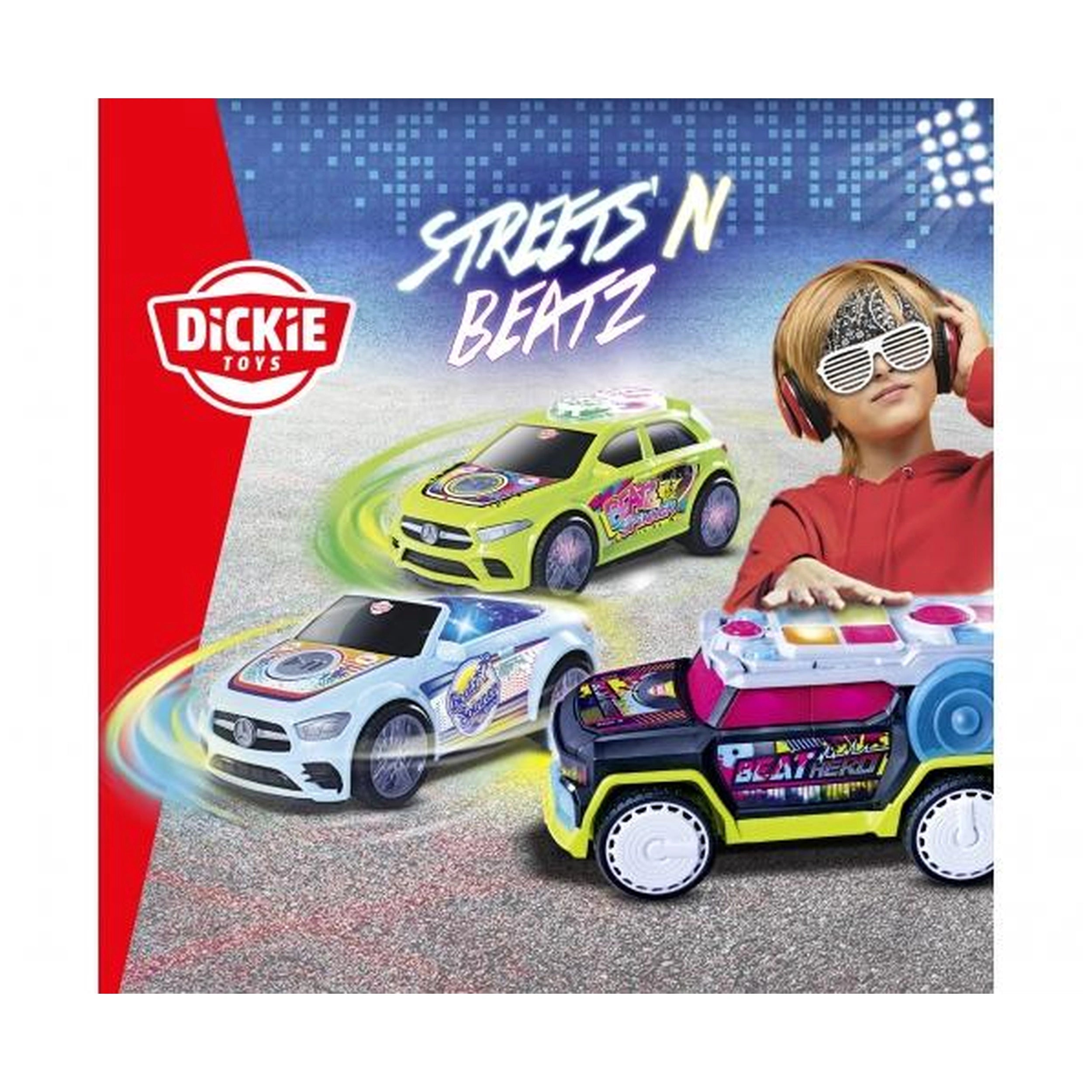 Dickie - Beat Breaker Straten In Beatz Met Lichten En Geluiden Speelvoertuigen