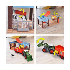 Dickie - Boerderij Station Met Tractor Speelsets