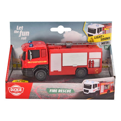 Dickie - Brandweer Redder Assortiment Met Lichten En Geluiden Speelvoertuigen