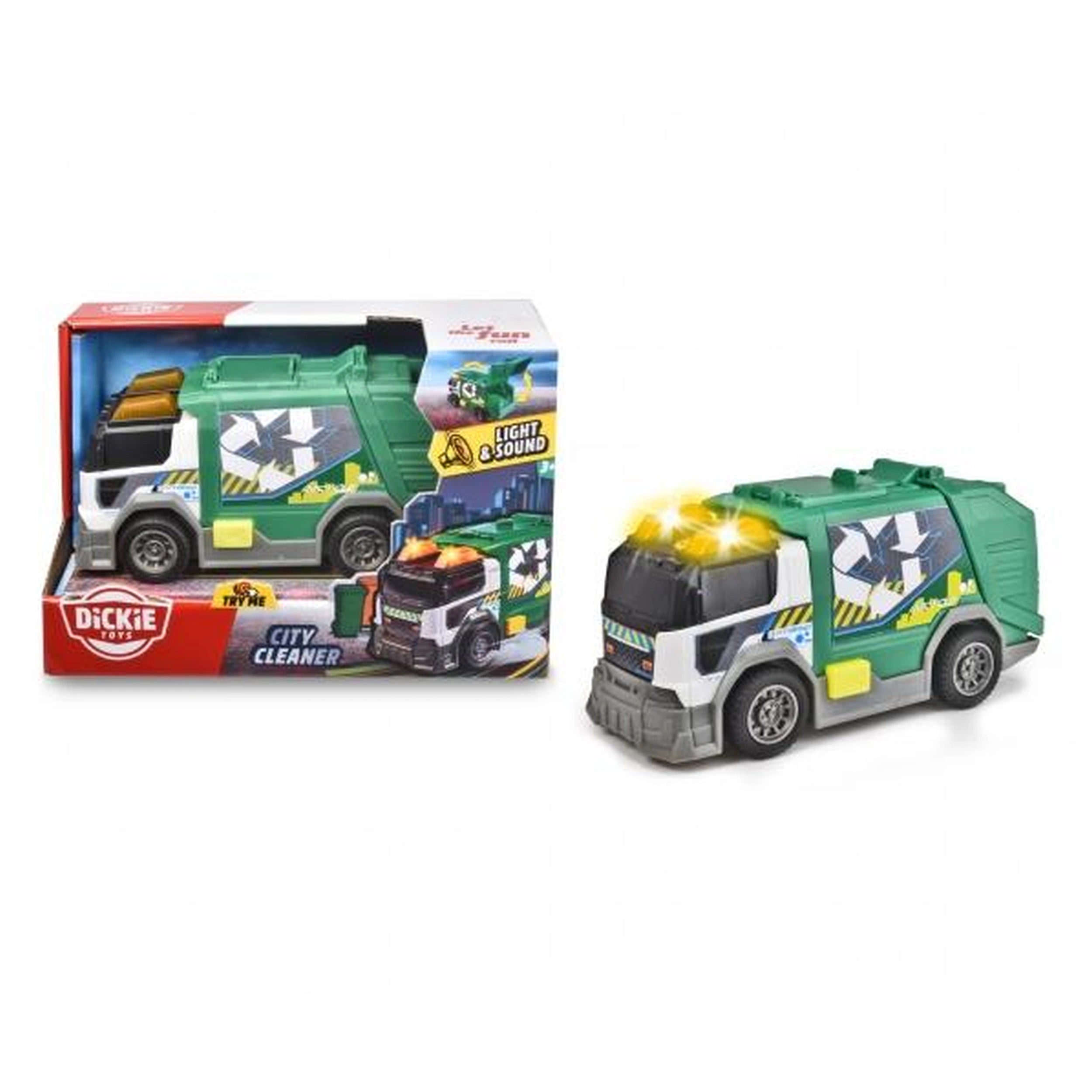 Dickie - Garbage Truck With Lights And Sounds Play Vehicles