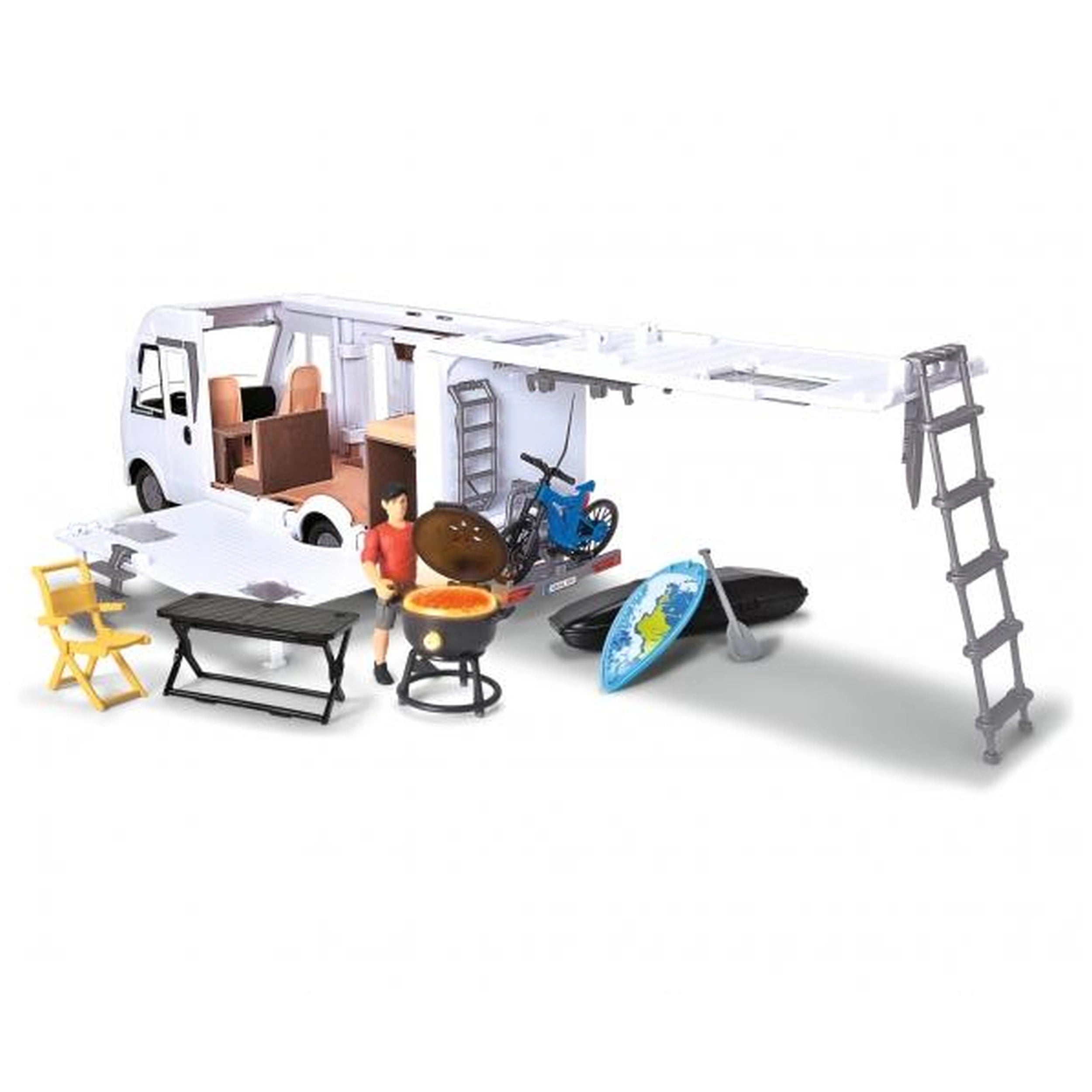 Dickie - Hymer Camper Pop Up Set Speelvoertuigen