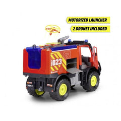Dickie - Mercedes-Benz Unimog U530 Brandweer met Lichten en Geluiden Speelvoertuigen