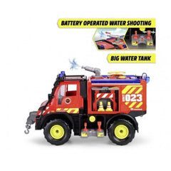 Dickie - Mercedes-Benz Unimog U530 Brandweer met Lichten en Geluiden Speelvoertuigen