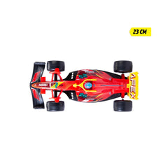 Dickie - Speelgoedvoertuigen - Formula Racer Team APEX - Wrijving Motor - 3 Jaar