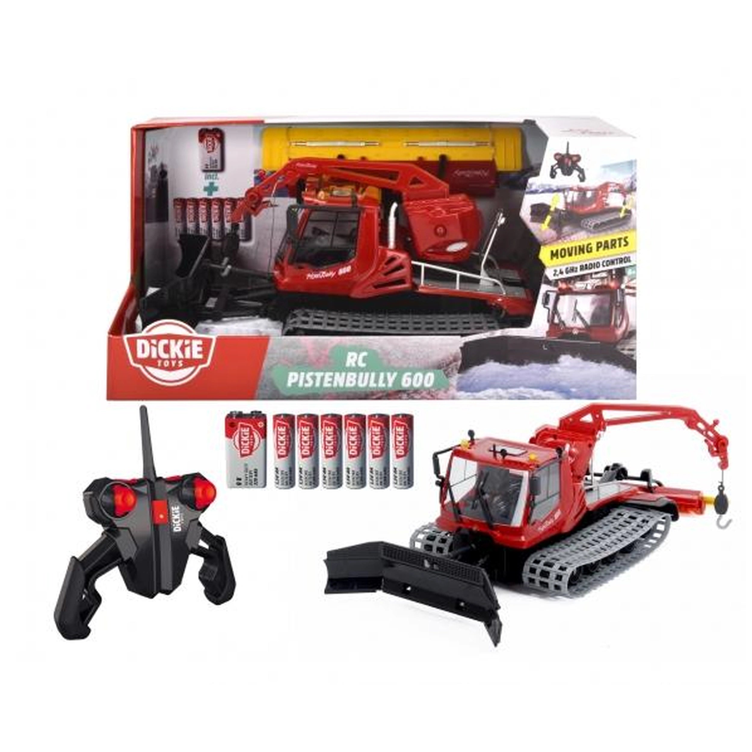 Dickie - Remote Controlled Pistenbully 600 Play Vehicles