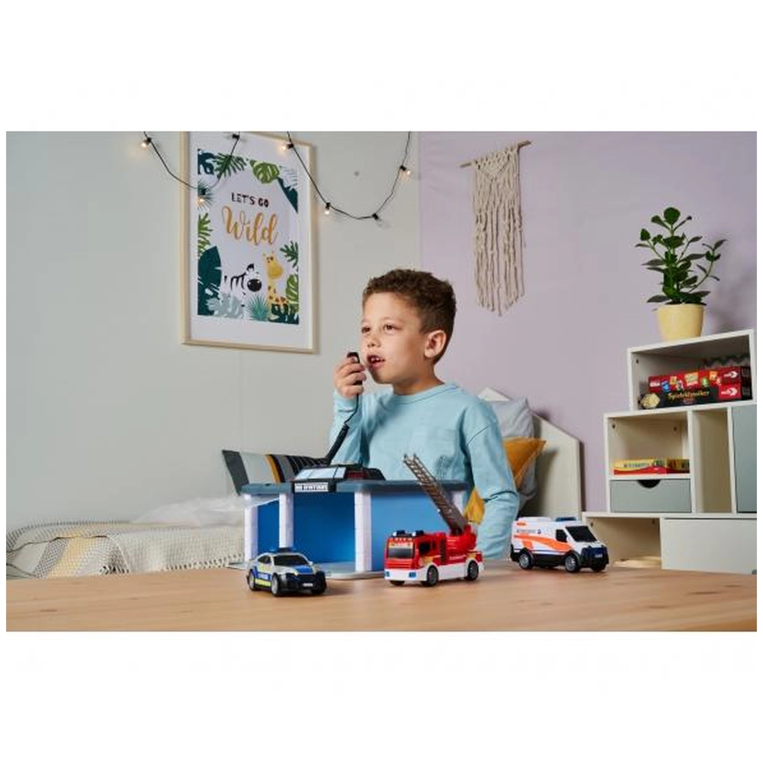 Dickie - Rescue Center Toy Playsets With Lights And Sounds