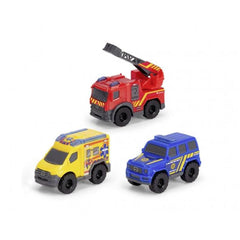 Dickie - Sos Team Set 3 Stuks Pack Speelvoertuigen