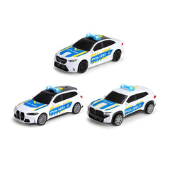 Dickie - Speelvoertuigen - BMW Politiewagen - 15cm Licht & Geluid - 3-5 Jaar