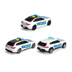 Dickie - Speelvoertuigen - BMW Politiewagen - 15cm Licht & Geluid - 3-5 Jaar