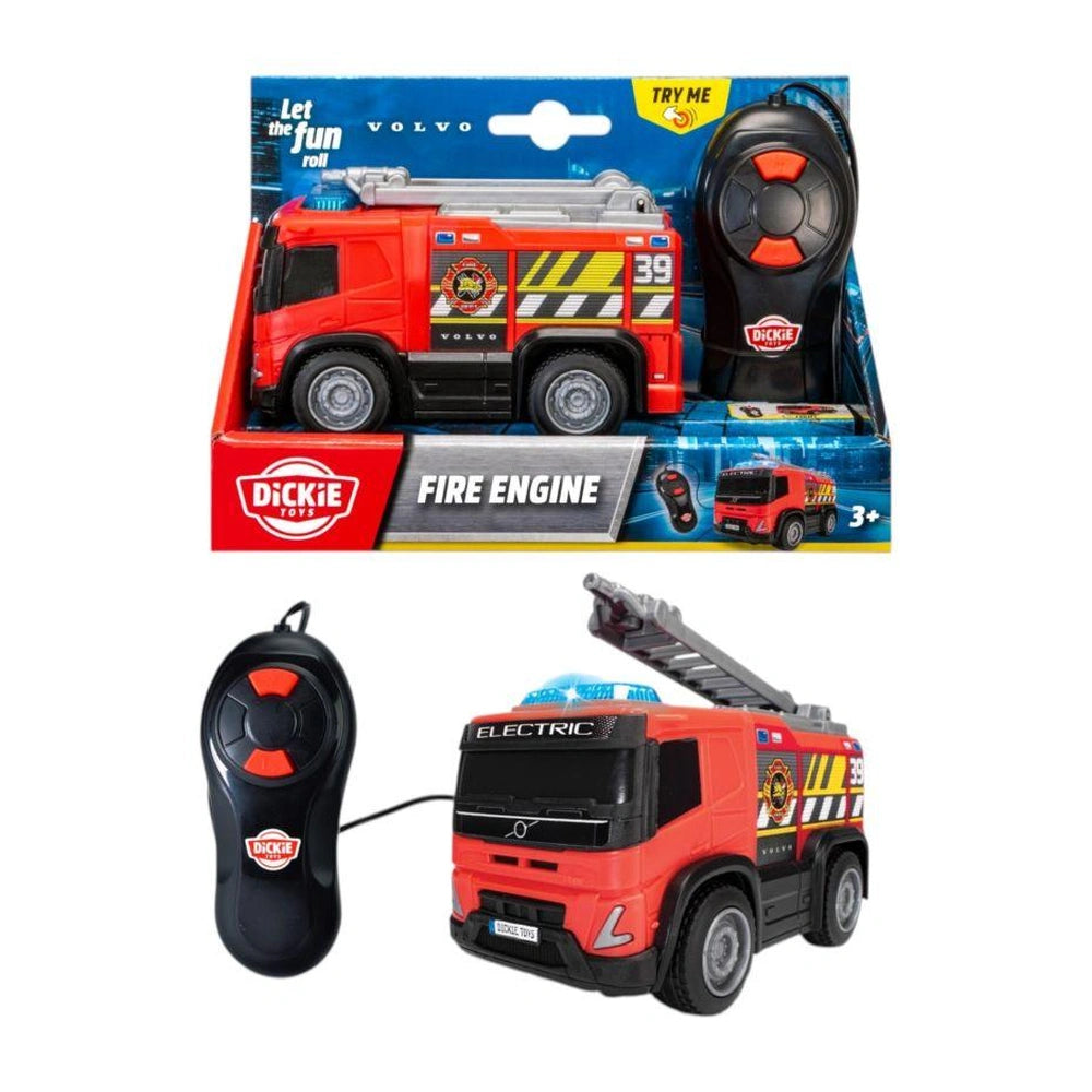 Dickie - Speelvoertuigen - Kabel afstandsbediening Brandweerwagen - 3-5 Jaar