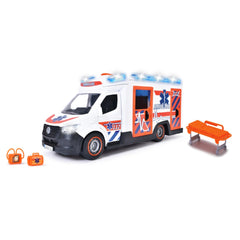 Dickie - Speelvoertuigen - Mercedes-Benz Sprinter Ambulance - 3-5 Jaar - Reddingsvoertuig met Lichten