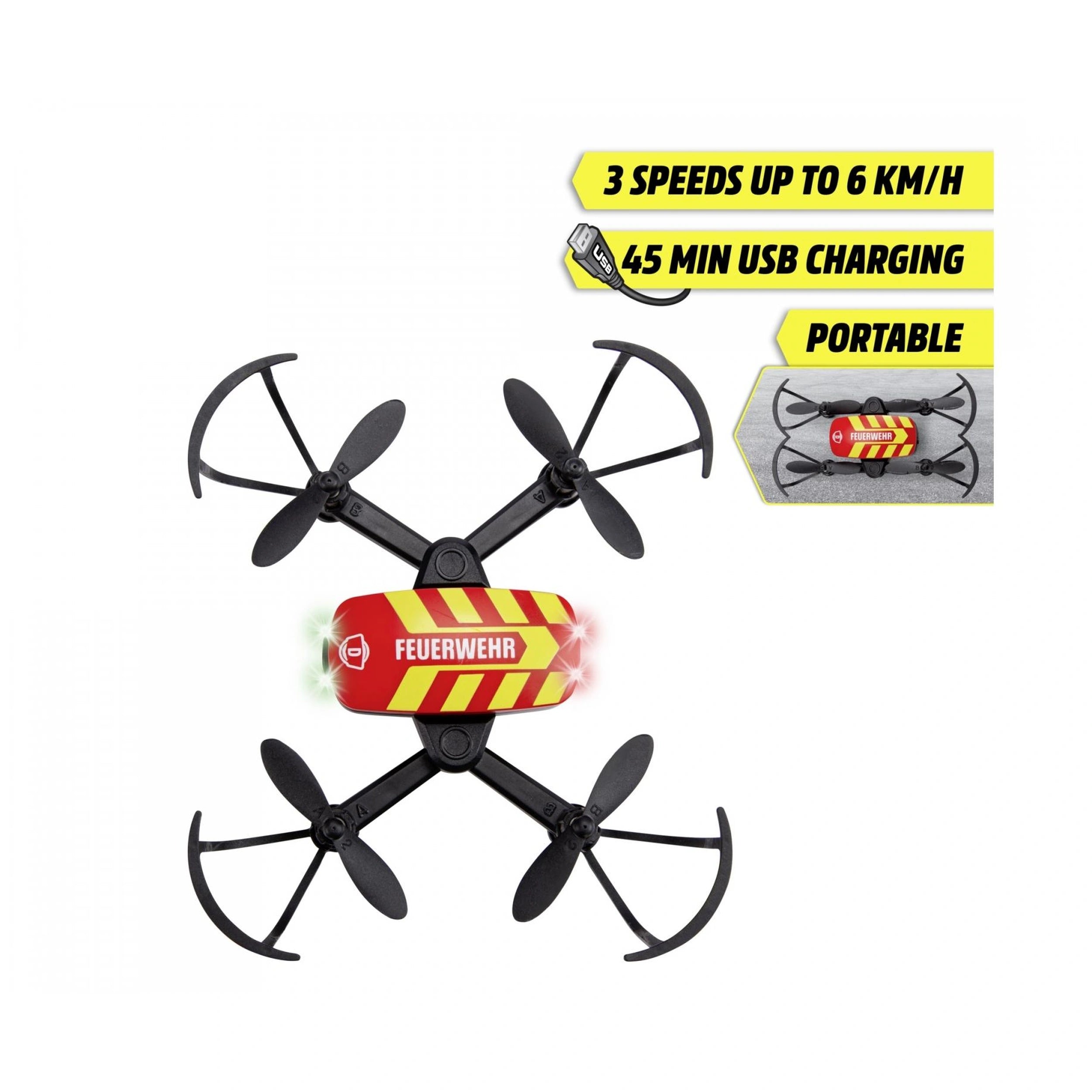 Dickie Toys - RC Vuur Drone - Speel RC Voertuigen