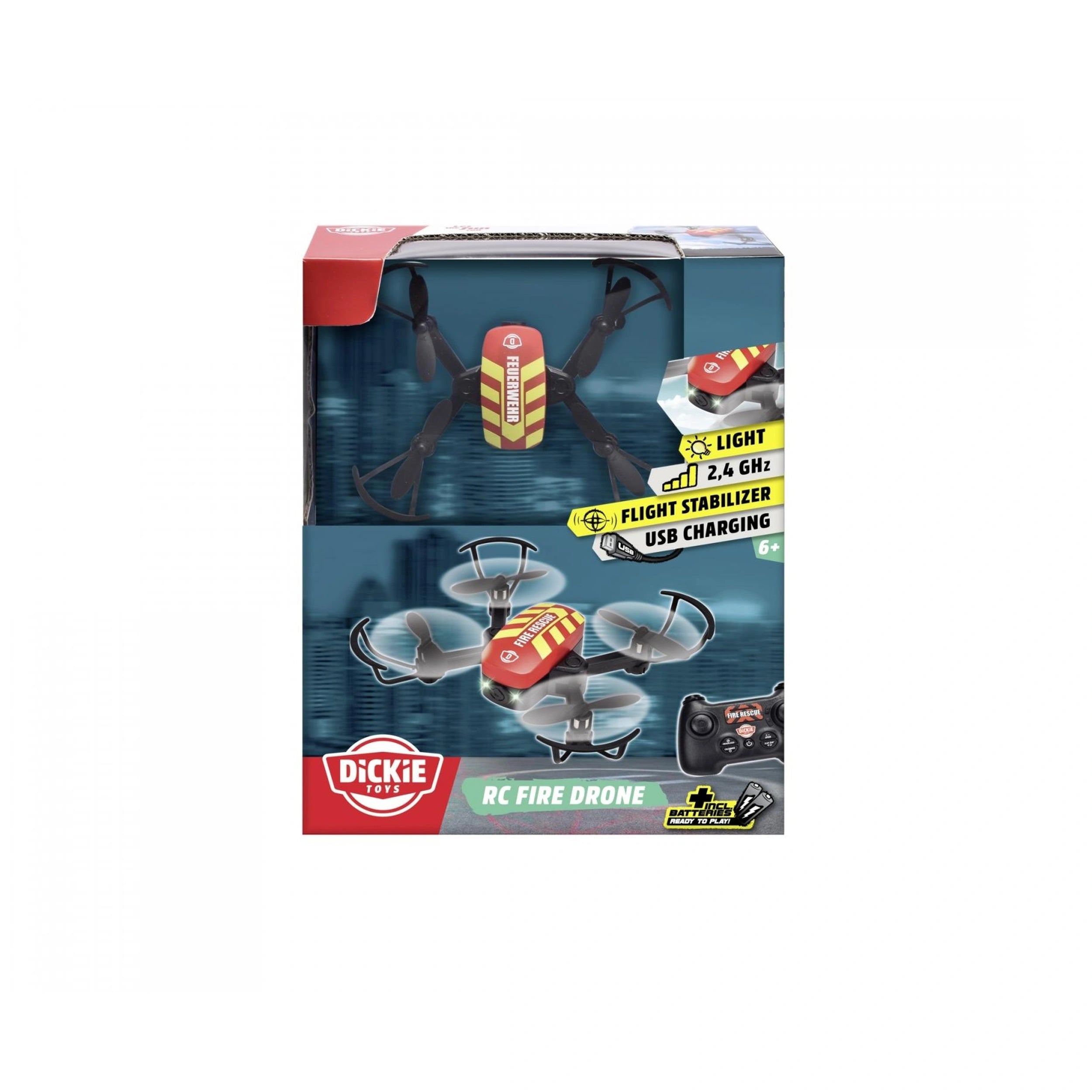 Dickie Toys - RC Vuur Drone - Speel RC Voertuigen
