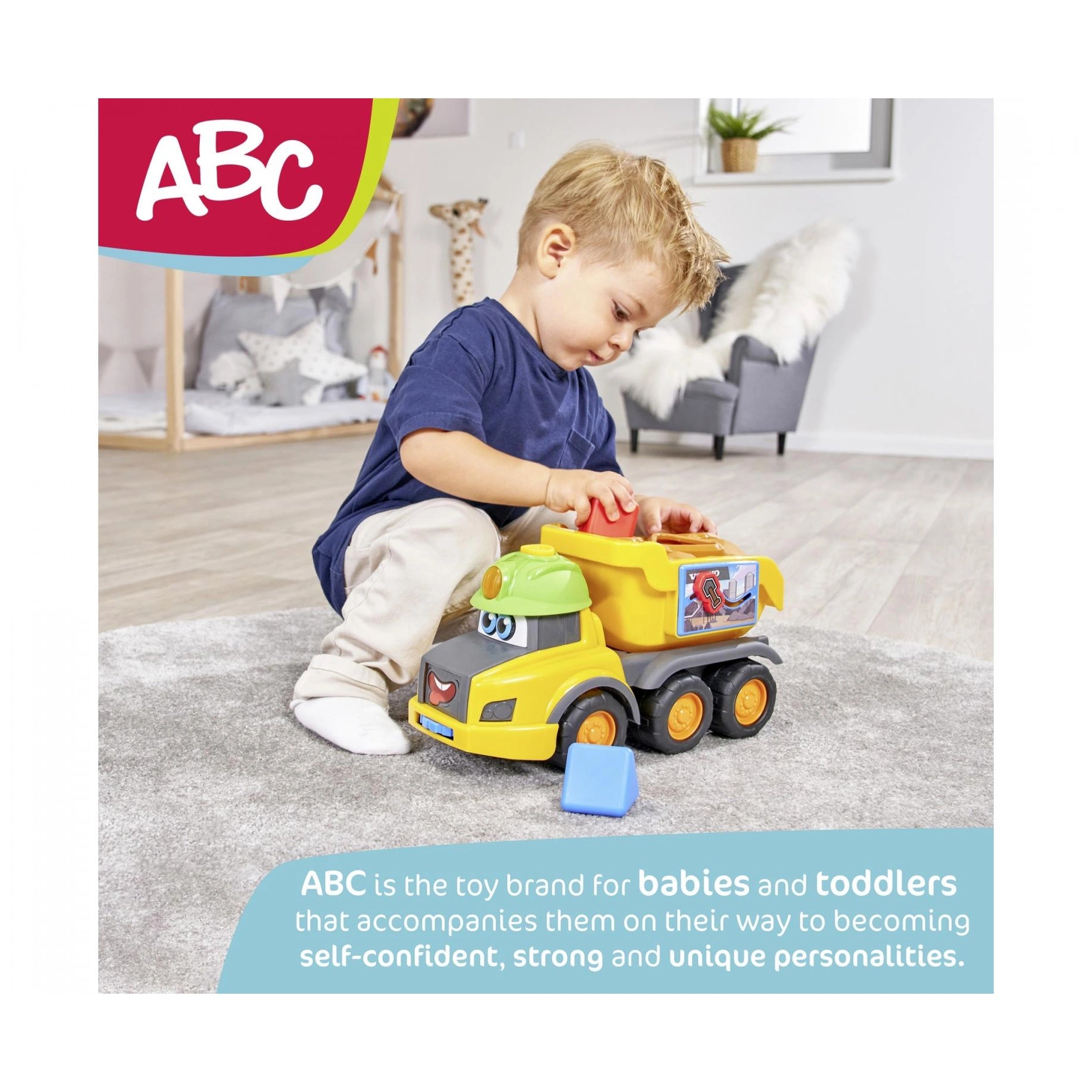 Dickie - Volvo ABC Trucky Play Vehicle - Play Vehicles