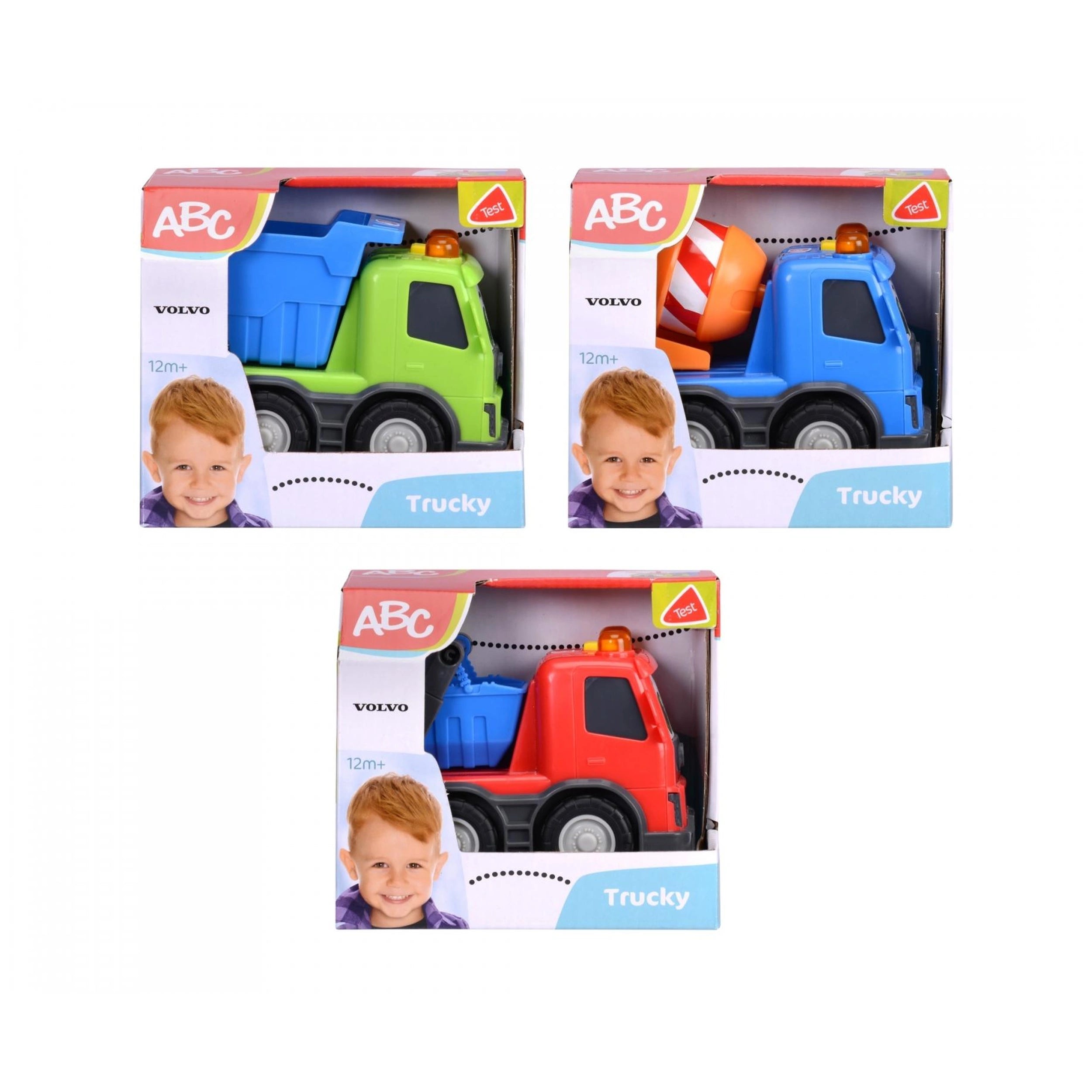 Dickie - Volvo ABC Trucky Play Vehicle - Play Vehicles