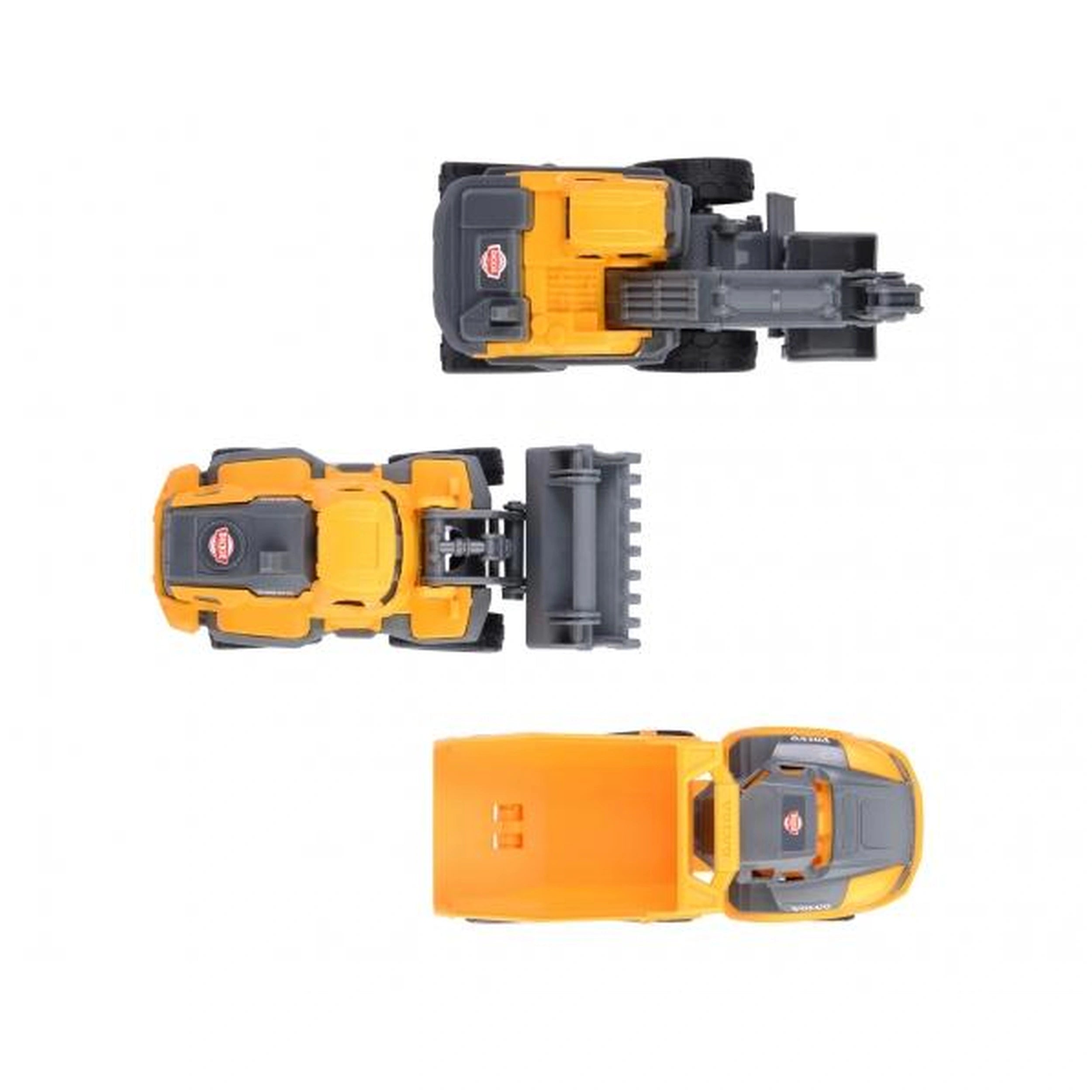 Dickie - Volvo Bouwvoertuigen 3 Stuks Speelset