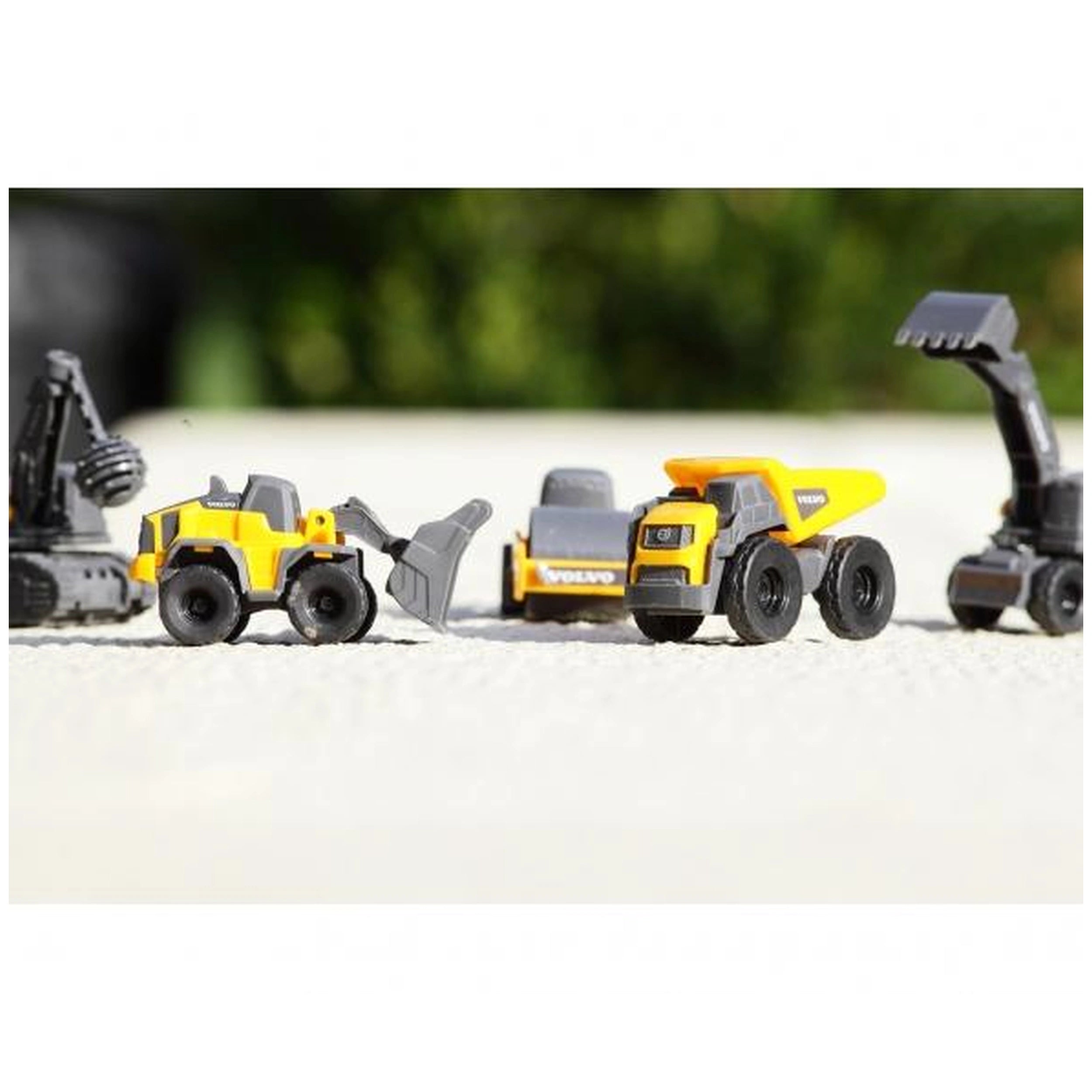 Dickie - Volvo Micro Builders 3 Stuks Verpakking Speelvoertuigen