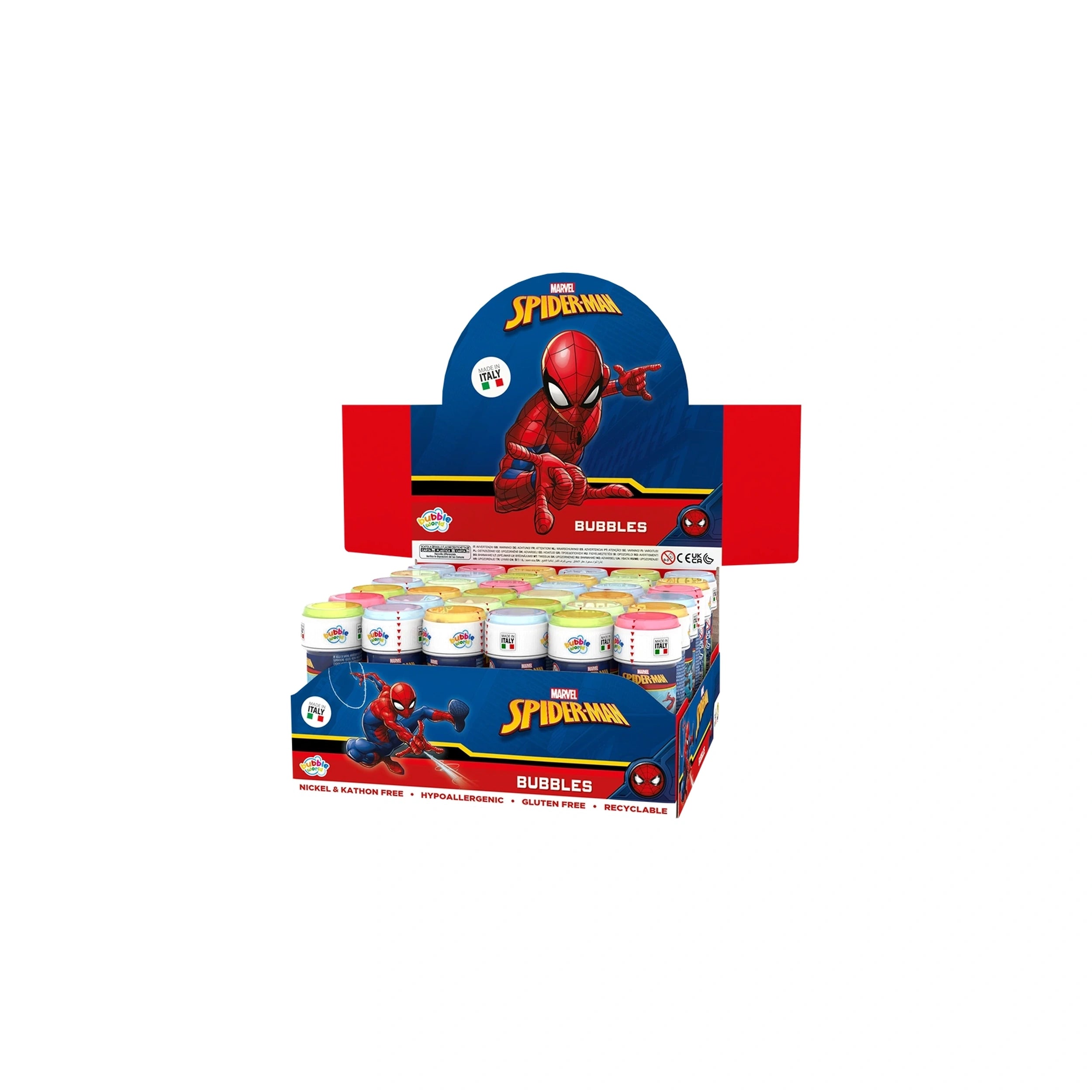 Dulcop - Spider-Man 60 Ml Zeepbellen - Buitenspeelgoed