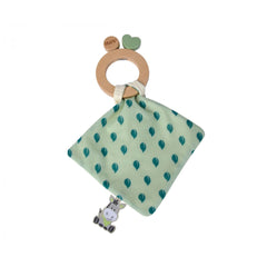Eichhorn - Baby HIPP Wooden Teething Ring with Cuddle Cloth - Pacifiers & Teethers - Pacifiers & Teethers