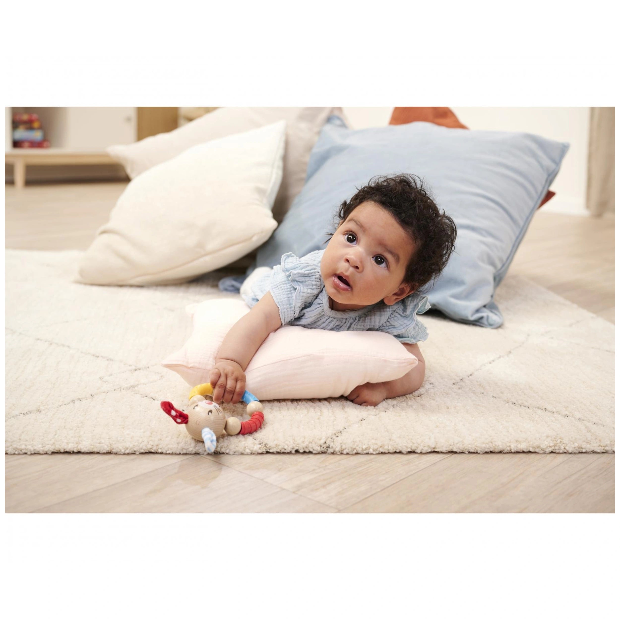 Eichhorn - Baby Teething Ring Rabbit Made of Wood - Pacifiers & Teethers - Pacifiers & Teethers