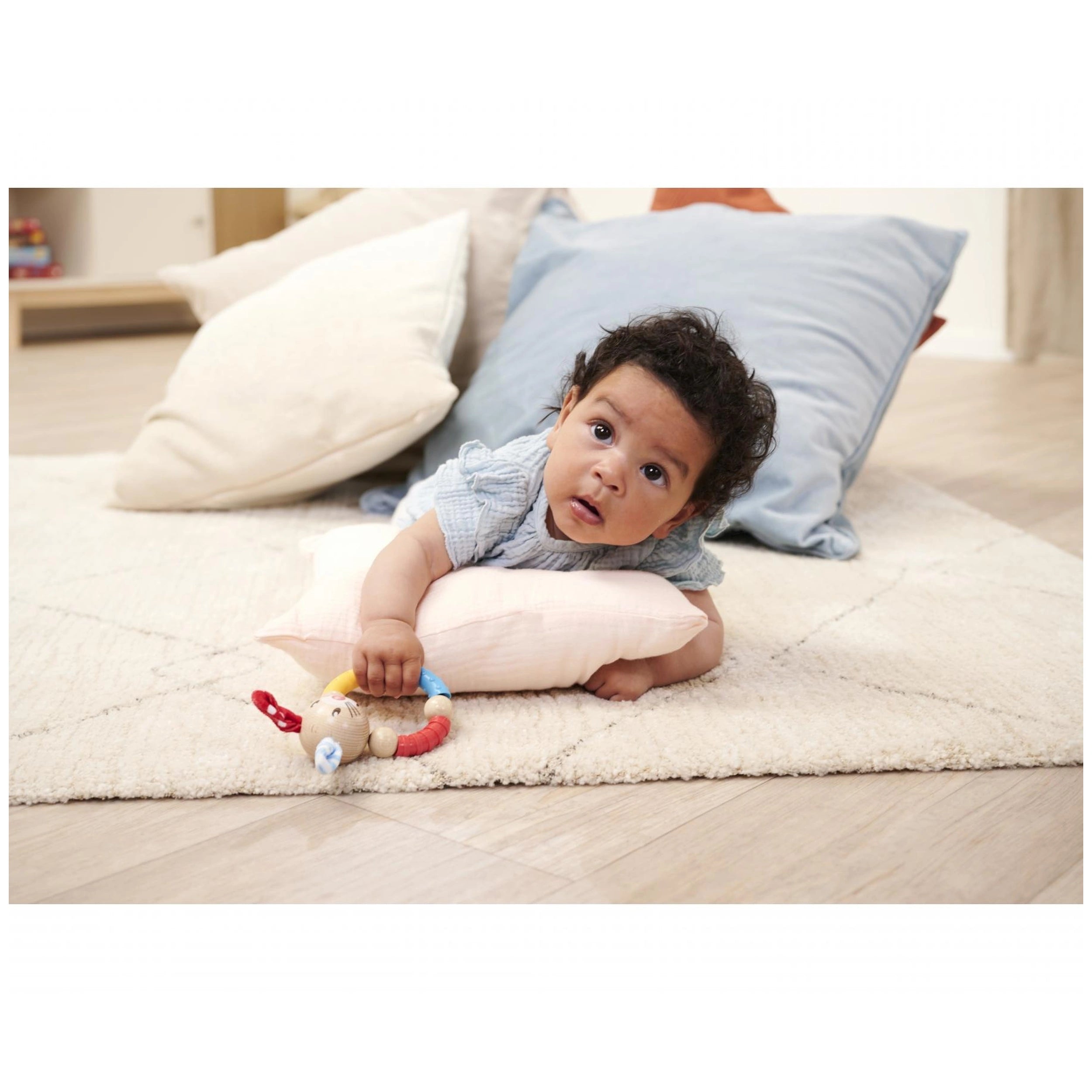 Eichhorn - Baby Teething Ring Rabbit Made of Wood - Pacifiers & Teethers - Pacifiers & Teethers