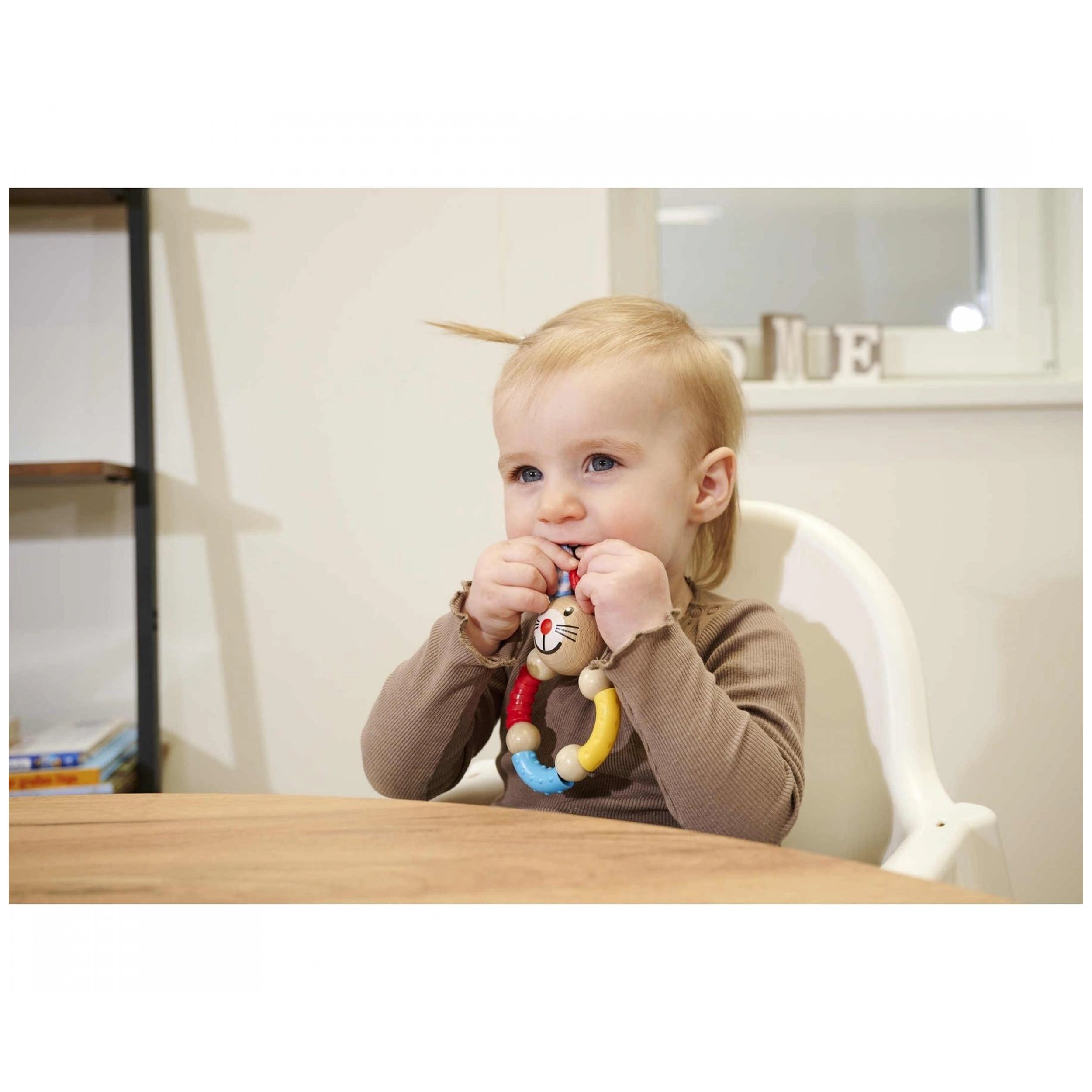 Eichhorn - Baby Teething Ring Rabbit Made of Wood - Pacifiers & Teethers - Pacifiers & Teethers