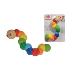 Eichhorn - Houten Baby Rups - Fopspenen & Bijtringen