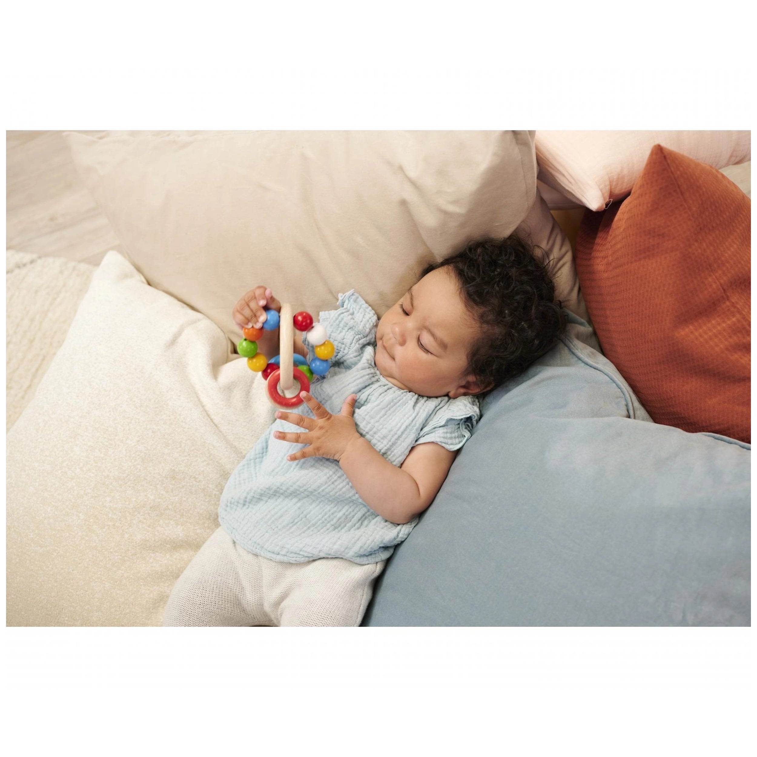 Eichhorn - Baby Wooden Gripping Ring 3D - Rattles - Rattles