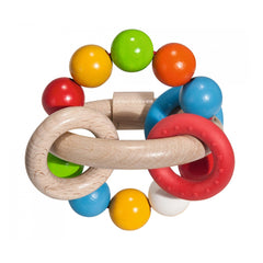 Eichhorn - Baby Wooden Gripping Ring 3D - Rattles - Rattles