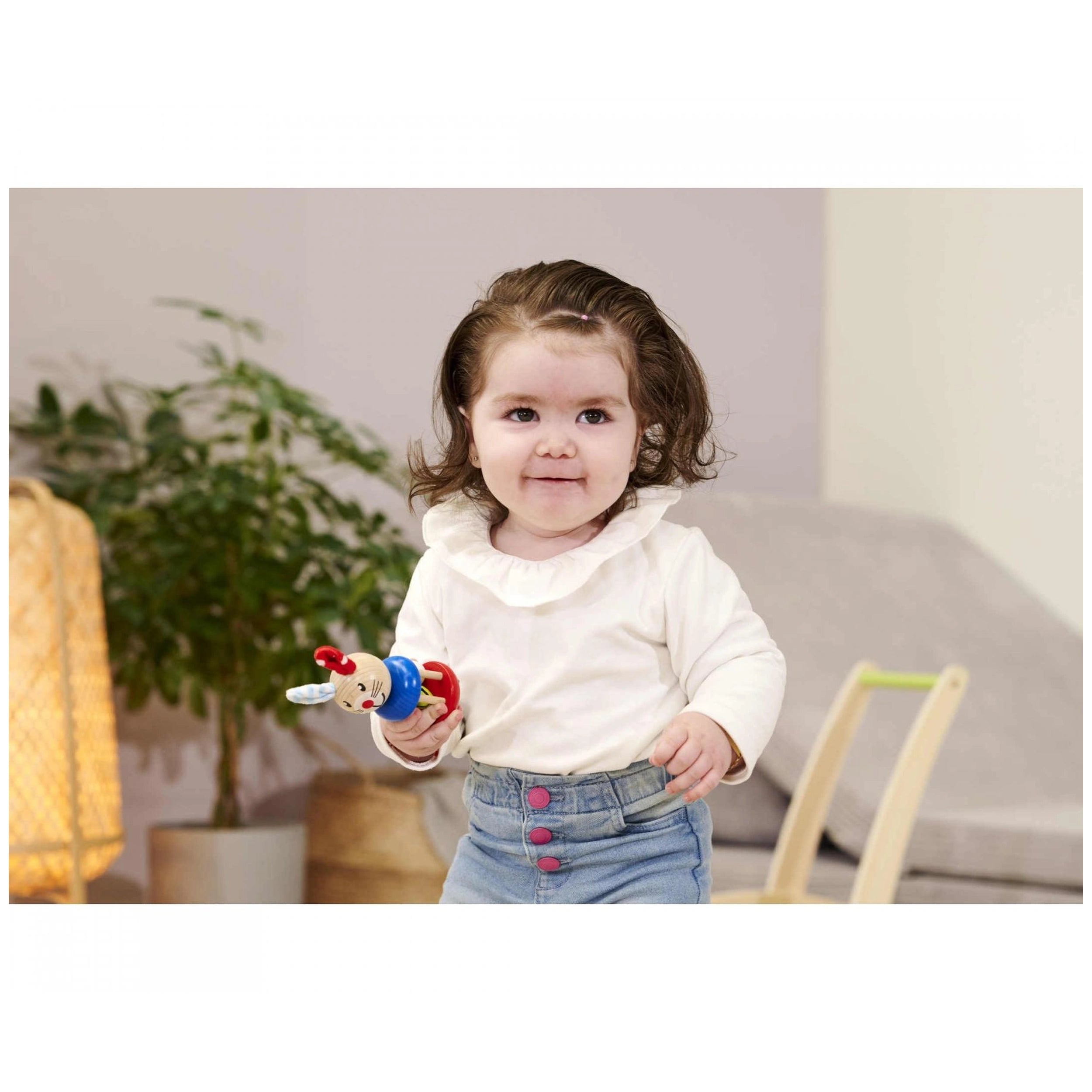 Eichhorn - Baby Wooden Rattle Rabbit - Rattles - Rattles