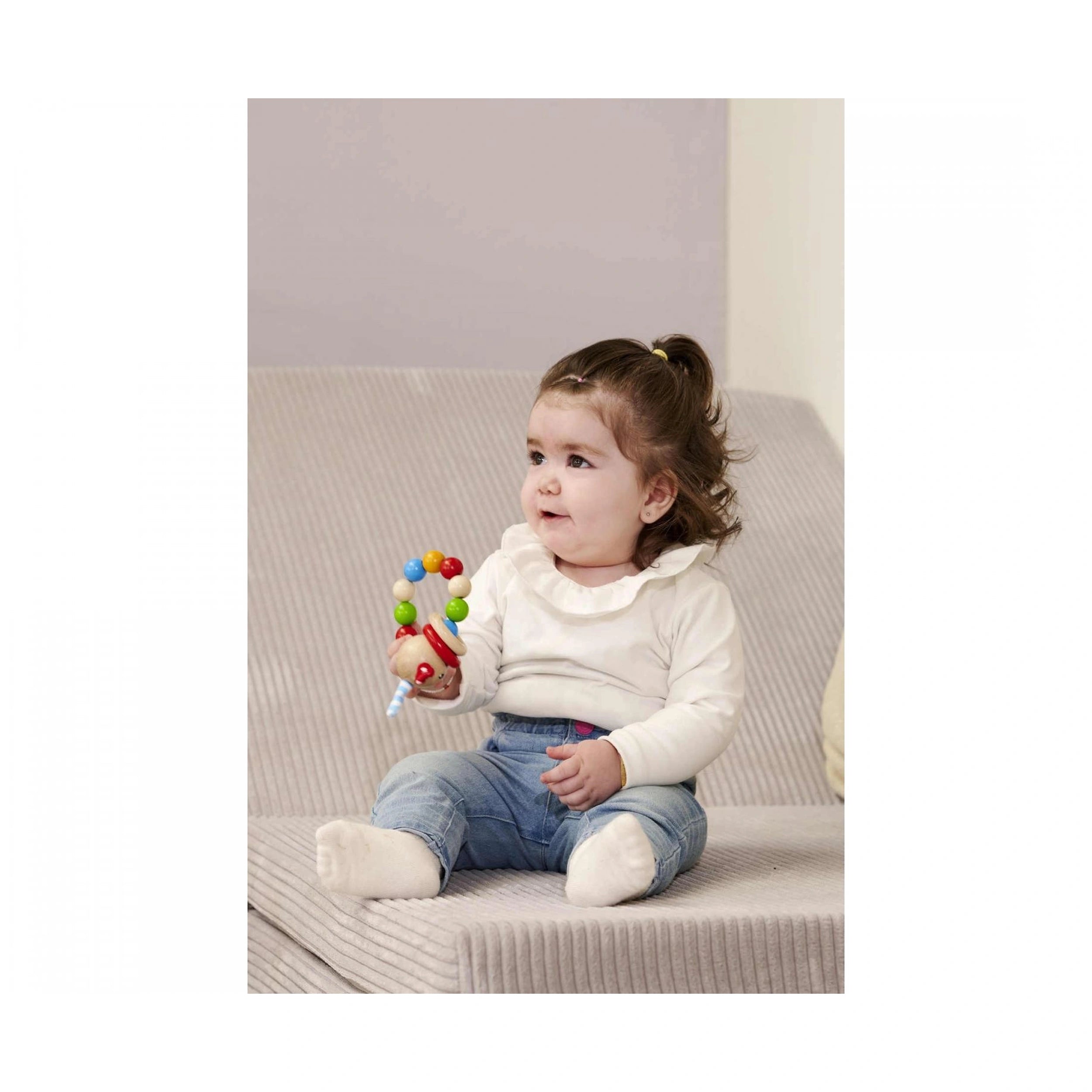 Eichhorn - Baby Wooden Teething Ring Rabbit - Pacifiers & Teethers - Pacifiers & Teethers