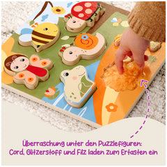 Eichhorn - Bee-Happy-Sensory-Puzzel - Educatief-Speelgoed