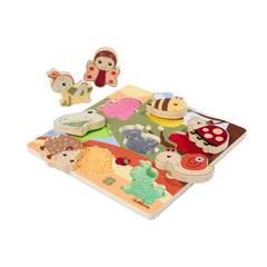 Eichhorn - Bee-Happy-Sensory-Puzzel - Educatief-Speelgoed