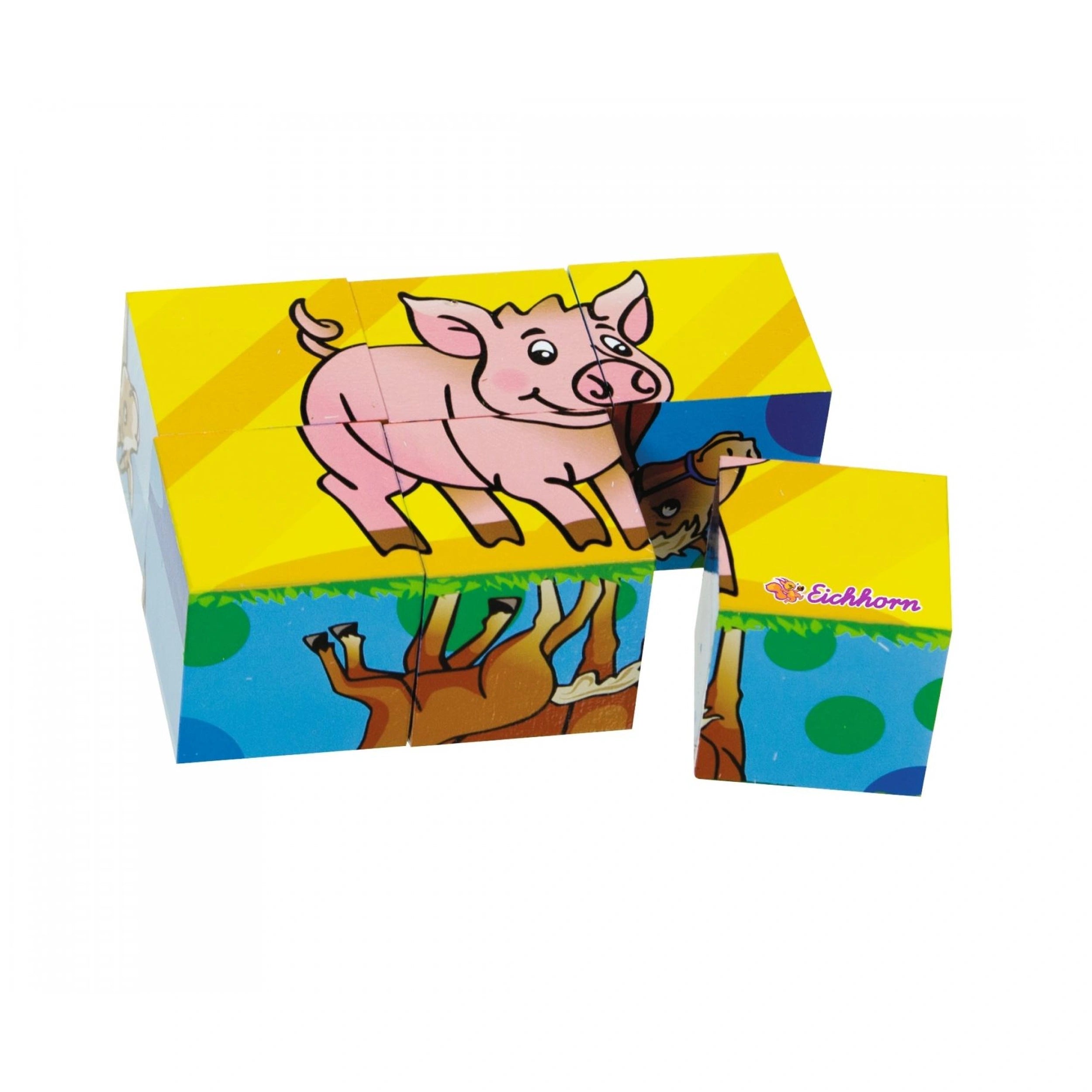 Eichhorn - Blokpuzzel - 6 Stuks - Puzzels