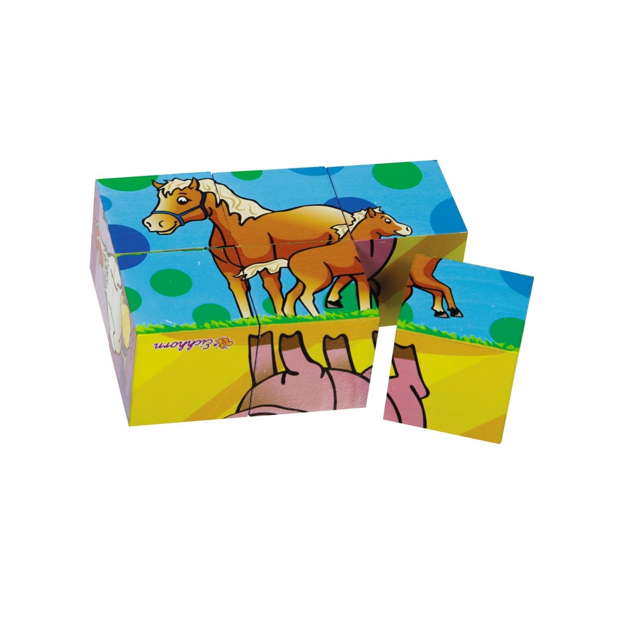 Eichhorn - Blokpuzzel - 6 Stuks - Puzzels