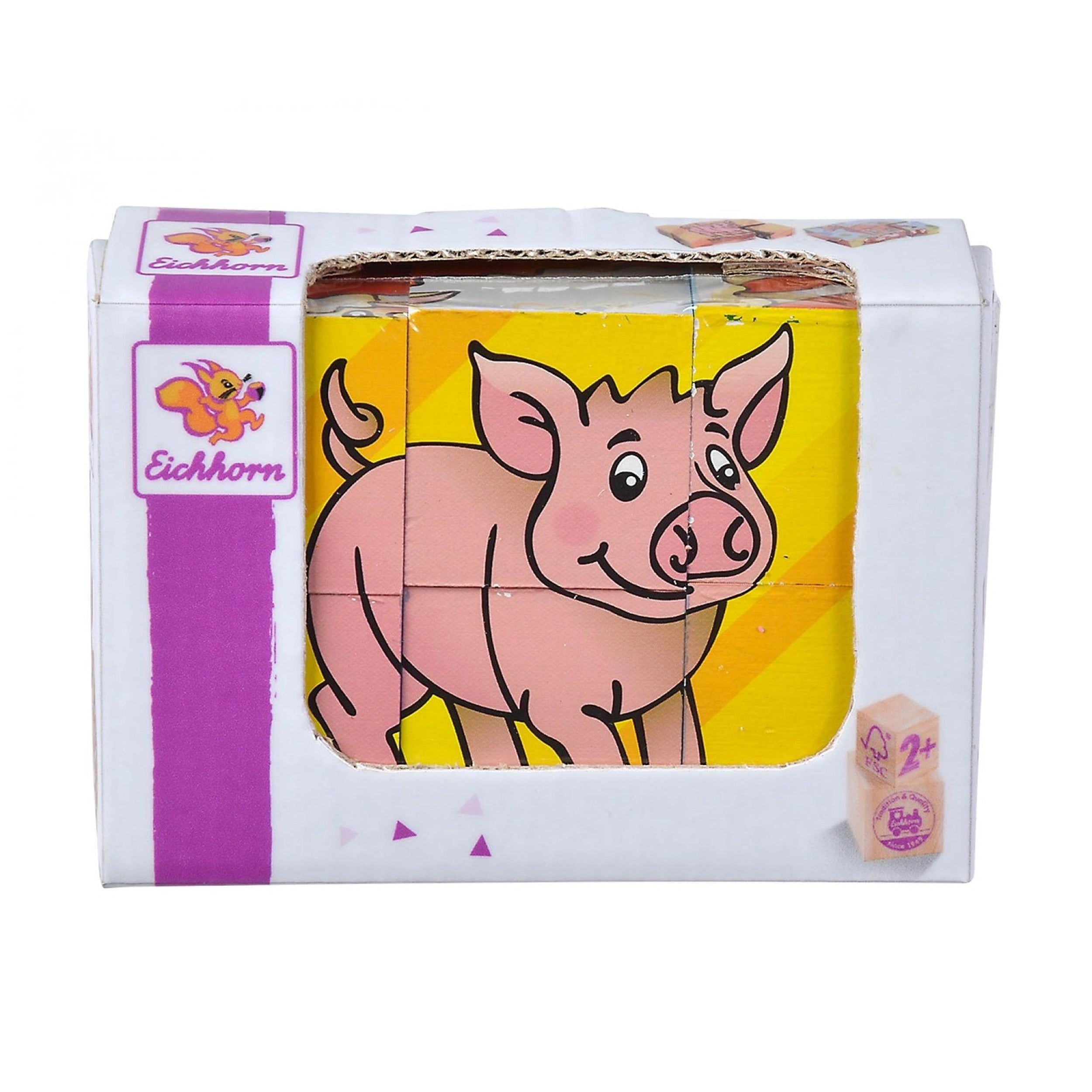 Eichhorn - Blokpuzzel - 6 Stuks - Puzzels