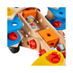 Eichhorn - 2 - in - 1 Biplane en Spaceship Constructieset - 4 Jaar - 58701338