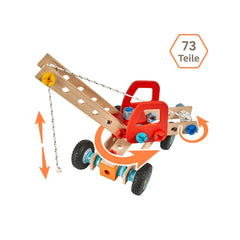 Eichhorn - Kraanwagen - Constructiespeelgoed - 3 Jaar+ - 58701342