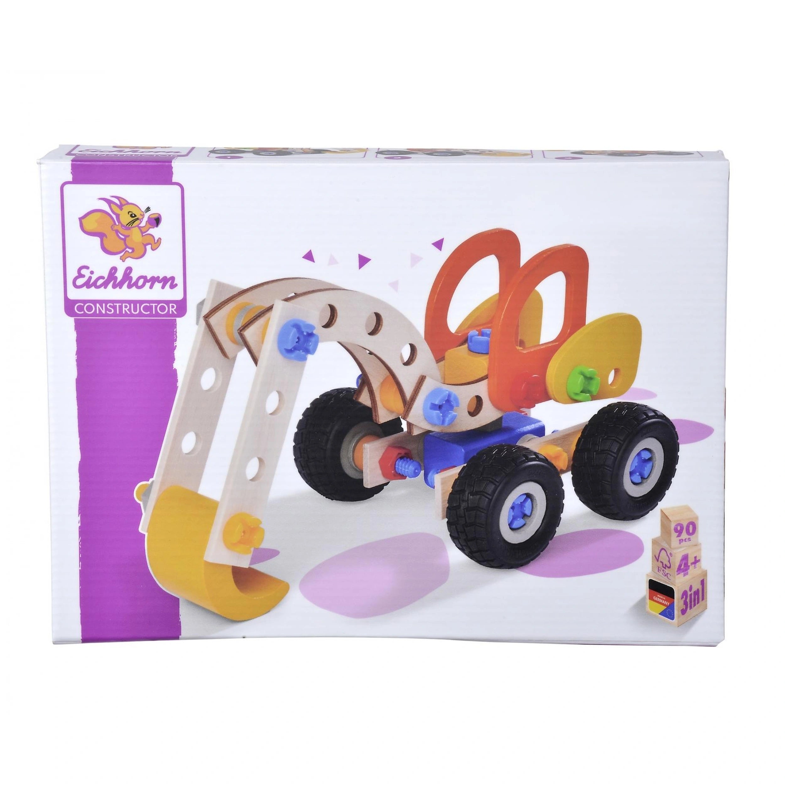 Eichhorn - Constructor 3in1 - 90 Stuks - Constructiespeelgoed