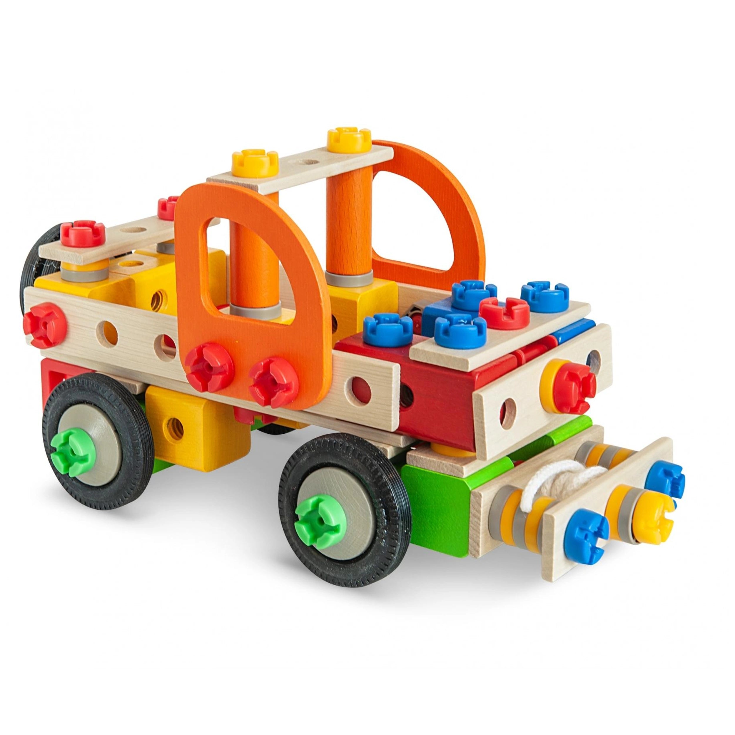 Eichhorn - Constructor 4 in 1 Kraanwagen - 170 Stuks - Bouwset Speelgoed - Bouwset Speelgoed