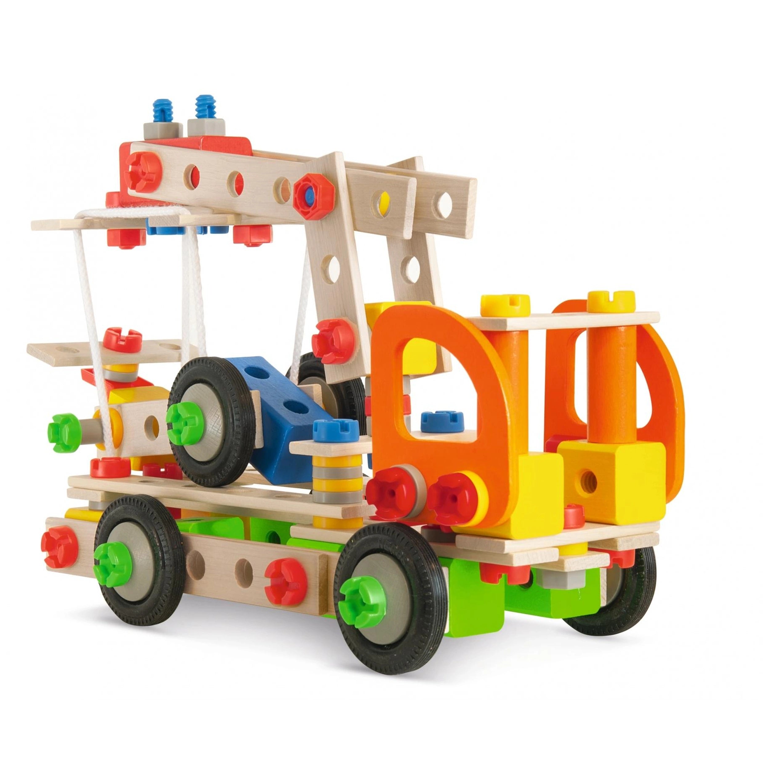 Eichhorn - Constructor 4 in 1 Kraanwagen - 170 Stuks - Bouwset Speelgoed - Bouwset Speelgoed