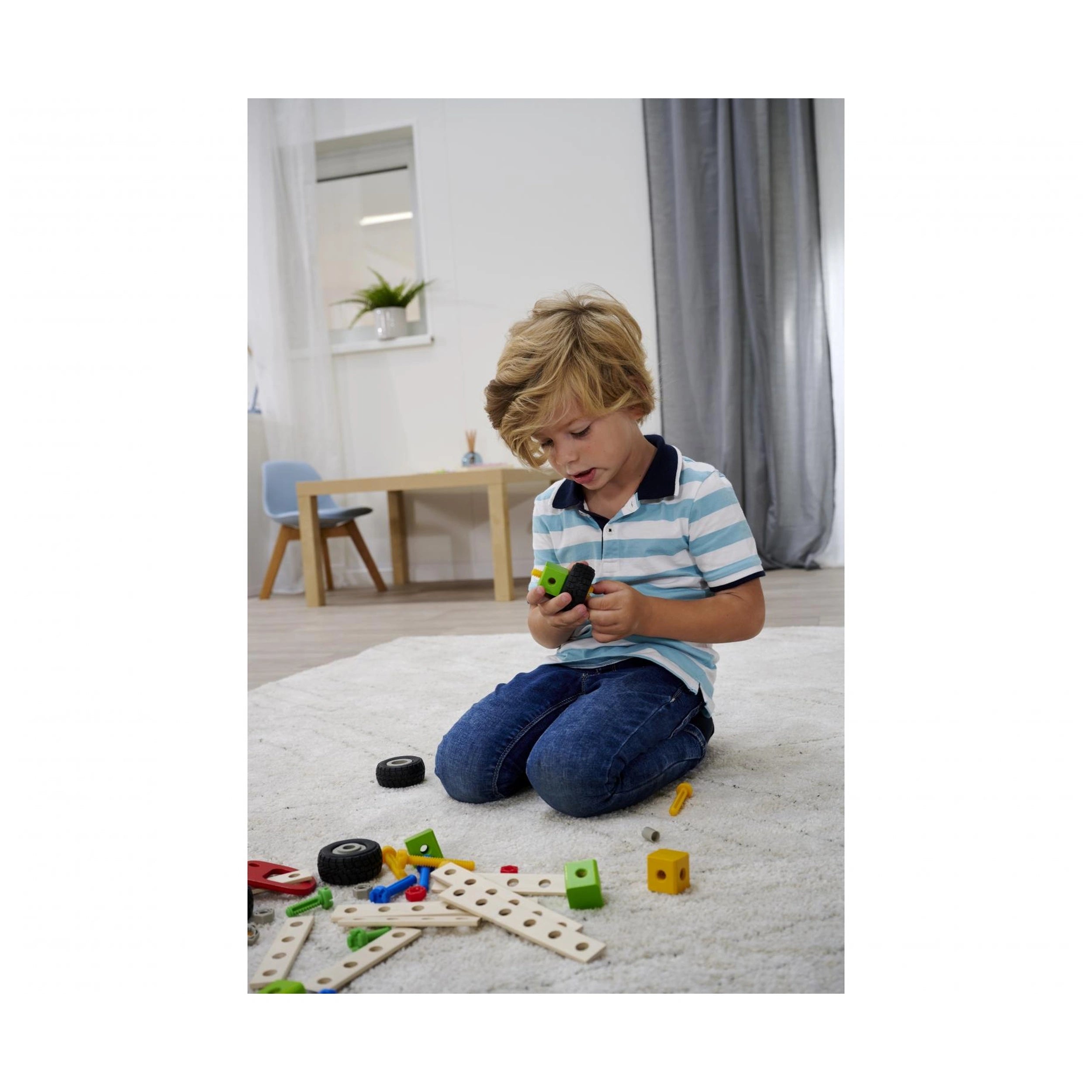 Eichhorn - Constructor Accessoires - 111 Stuks - Bouwset Speelgoed - Bouwset Speelgoed