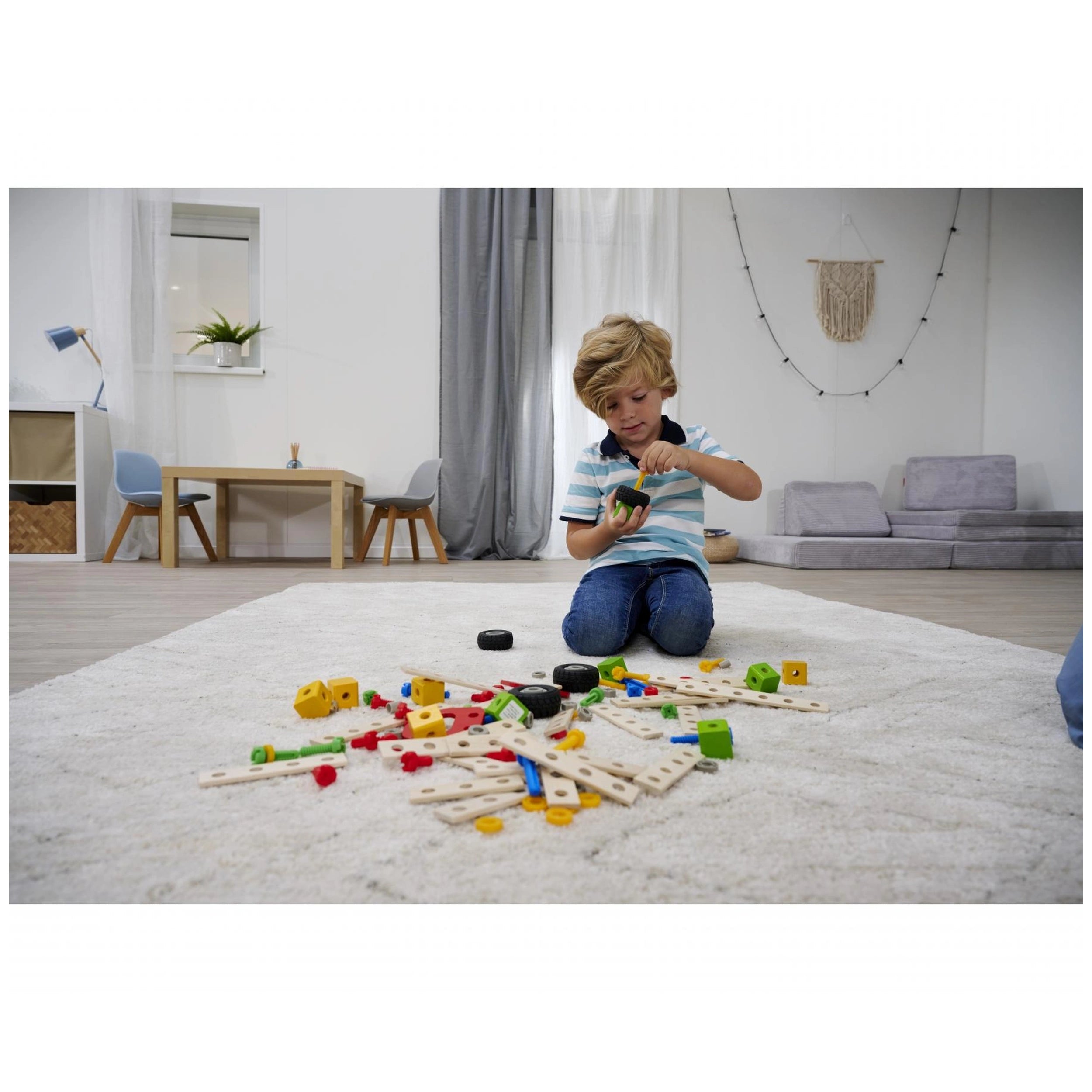 Eichhorn - Constructor Accessoires - 111 Stuks - Bouwset Speelgoed - Bouwset Speelgoed